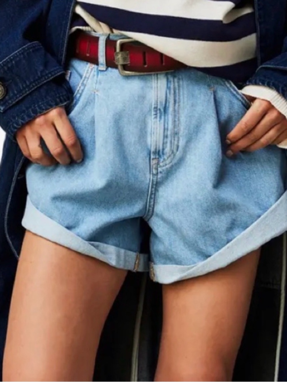 Free People We The Free Danni High Rise Short Size Small